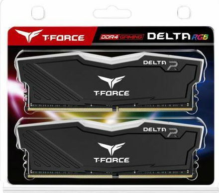 TeamGroup T-Force Delta RGB DDR4 16GB RAM with 2x8GB Modules and Speed 3600 for Desktop TF3D416G3600HC18JDC01 view 2
