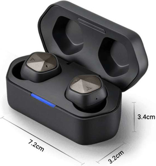 Astell & Kern AK UW100MKII In-ear Bluetooth Handsfree Earphones with Sweat Resistance and Charging Case Black vista 4
