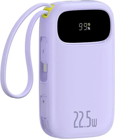 Baseus EnerFill FC31 QPow3 Ultra Power Bank 20000mAh 22.5W with USB-A Port Purple