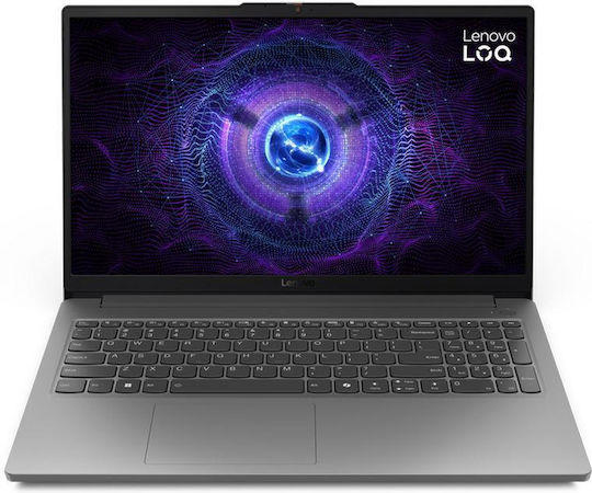 Lenovo LOQ 15IAX9E 15.6" IPS FHD 144Hz (i5-12450HX/16GB/512GB SSD/GeForce RTX 2050/No OS) Luna Grey (UK Keyboard) view 1