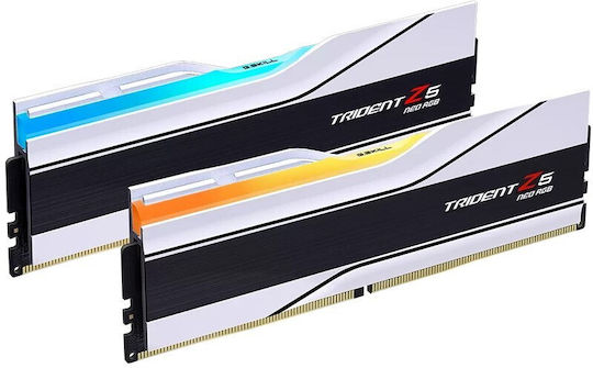 G.Skill Trident Z5 Neo RGB EXPO DDR5 32GB RAM with 2x16GB Modules and Speed 6000 for Desktop F5-6000J2836G16GX2-TZ5NRW
