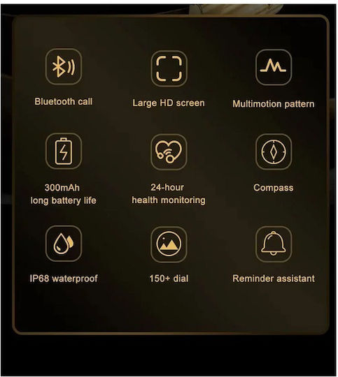 LG72 Pro Max Smartwatch (Silver) Ansicht 6
