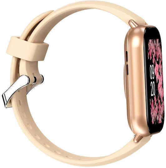 HiFuture FutureFit Zone 2 Smartwatch with Heart Rate Monitor (Pink) vista 7