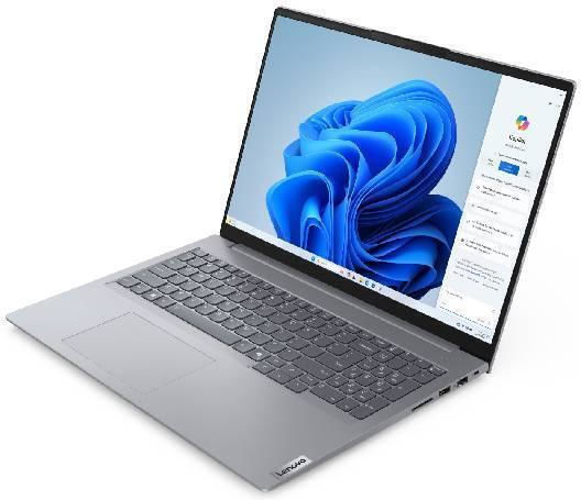 Lenovo ThinkBook 16 G7 IML 16" IPS (Ultra 5-125U/16GB/512GB SSD/W11 Pro) Arctic Grey (ES Keyboard) view 2
