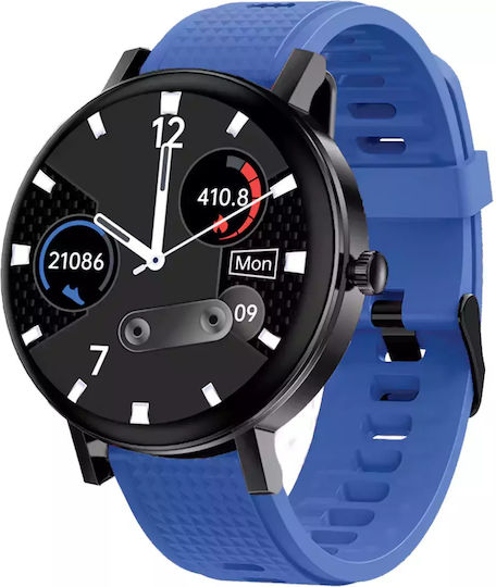 DAS.4 SU10 Smartwatch with Heart Rate Monitor (Blue) view 3