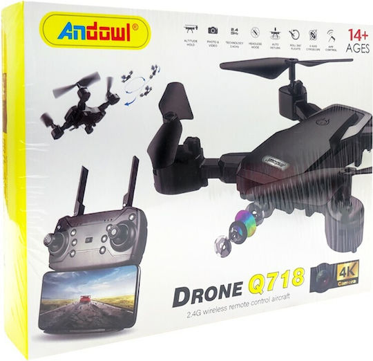 Andowl Q718 Drone 2.4 GHz with 4K Camera and Controller view 6