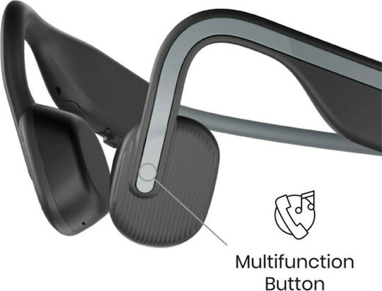 Shokz Openmove Bone Conduction Bluetooth Handsfree Earphones with Sweat Resistance Slate Grey view 3