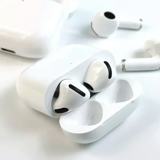 Proda PD-BT660 Earbud Bluetooth Handsfree Earphones with Charging Case White view 5