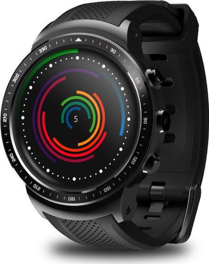 Zeblaze THOR PRO 3G 47mm Smartwatch with Heart Rate Monitor (Black)