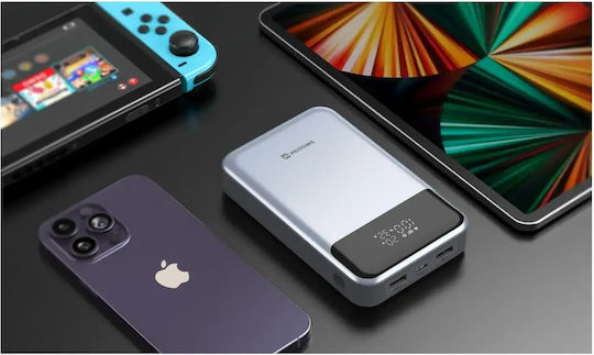 Swissten Power Bank 20000mAh 100W with 3 USB-A Ports and USB-C Port Power Delivery Black vista 6