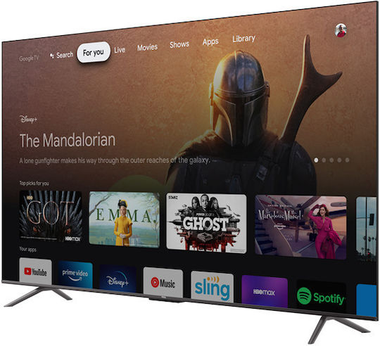 TCL Smart Television 75" 4K UHD LED 75P735 HDR (2022) view 3