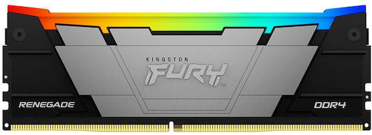 Kingston Fury Renegade Rgb DDR4 with Module 1x32GB and Speed 3200 for Desktop KF432C16RB2A/32 view 2
