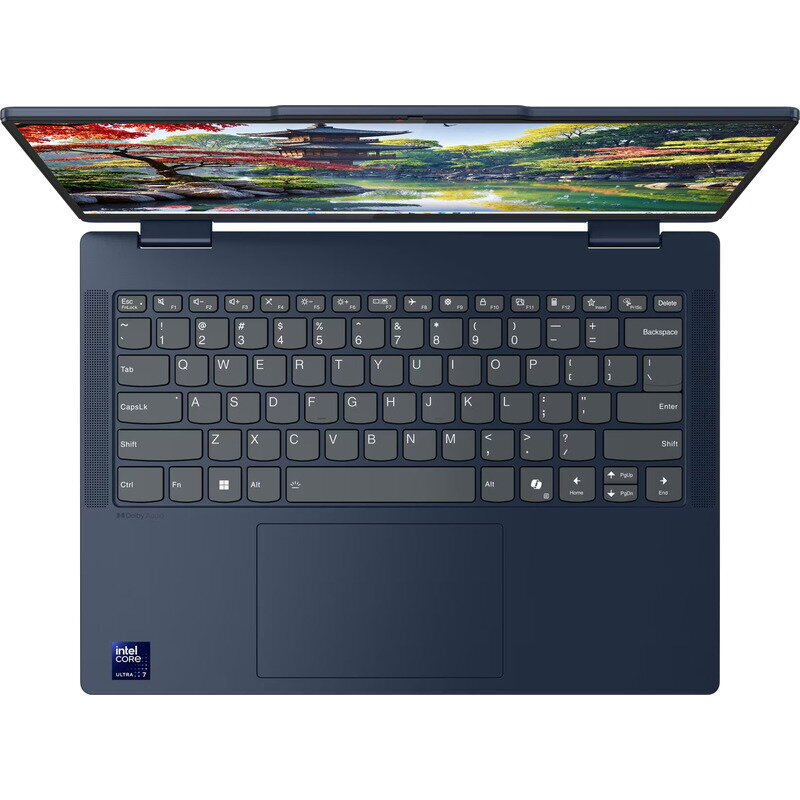 Lenovo IdeaPad 5 2-in-1 14IAL10 14" OLED FHD+ Touchscreen (Ultra 5-225H/16GB/1TB SSD/No OS) Cosmic Blue (International English Keyboard) view 5