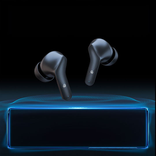 Onikuma T33 In-ear Bluetooth Handsfree Earphones with Charging Case Black view 5
