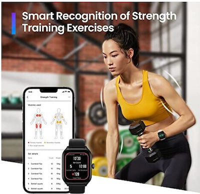 Amazfit GTS 4 Aluminium 43mm Waterproof Smartwatch with Heart Rate Monitor (Misty White) view 6