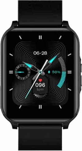 Lenovo S2 Pro Aluminium Smartwatch with Heart Rate Monitor (Black)