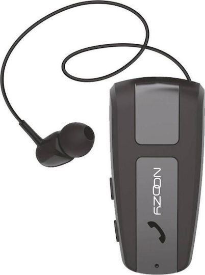 Noozy Roller BH68 In-ear Bluetooth Handsfree Earphone Lapel Black view 1