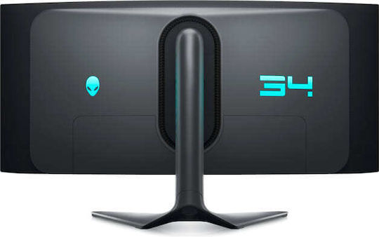 Dell AW3423DWF Ultrawide QD-OLED HDR Curved Gaming Monitor 34" QHD 3440x1440 165Hz with Response Time 0.1ms GTG view 4