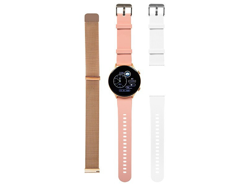 Blow X19 47mm Smartwatch with Heart Rate Monitor (Pink) view 3