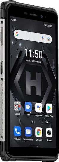 Hammer Iron 4 Dual SIM (4GB/32GB) Resistant Smartphone Black / Silver view 4