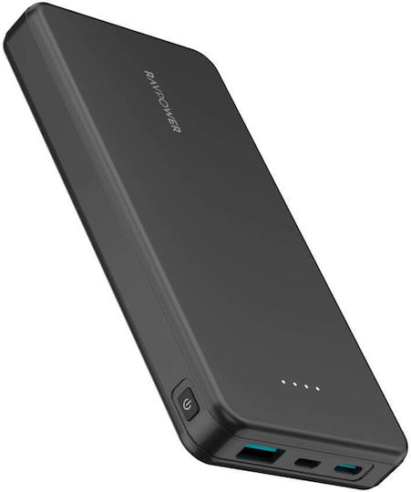 RAVPower Power Bank 10000mAh 15W Black view 2