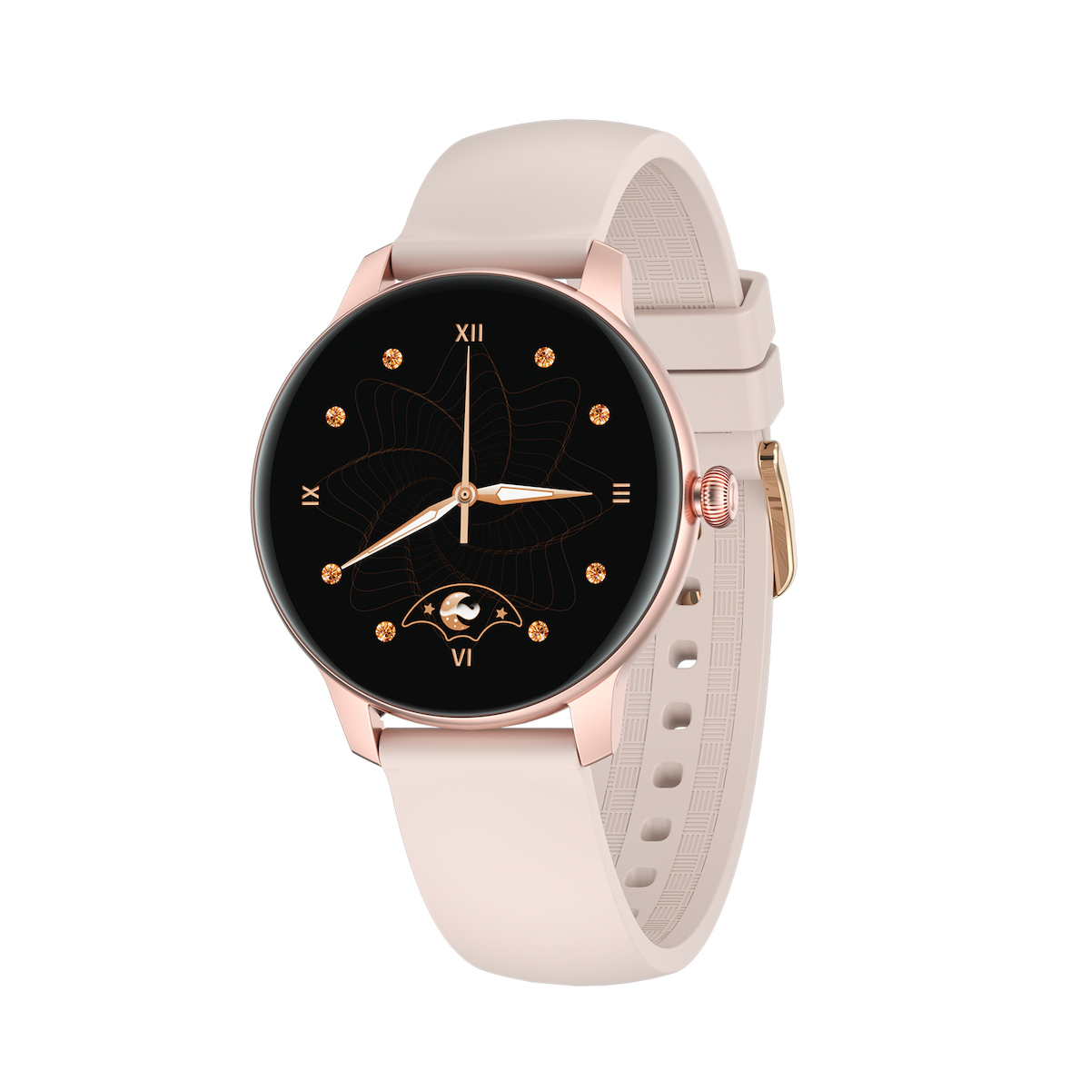 LadyCrown FiT Aluminium Smartwatch with Heart Rate Monitor (Gold) vue 2