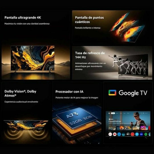 Xiaomi Smart Television 100" 4K UHD QLED ELA5692EU HDR (2025) vista 7