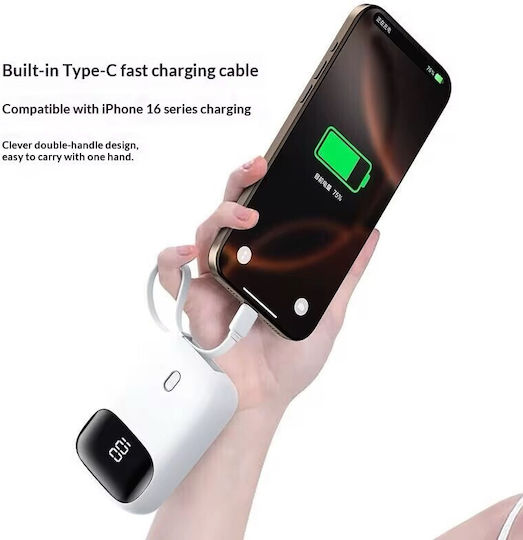 Yoobao LR10 Power Bank 10000mAh White view 4