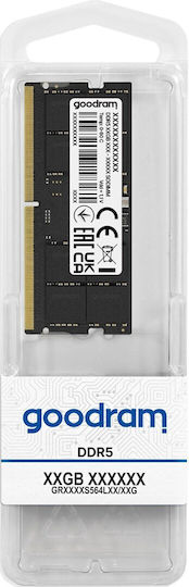 GoodRAM DDR5 with Module 1x16GB and Speed 4800 for Laptop GR4800S564L40S/16G view 2