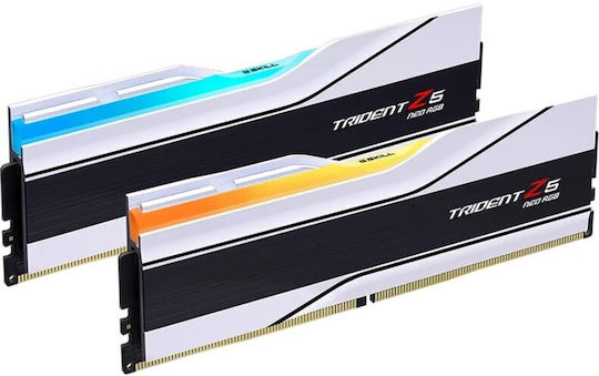 G.Skill Trident Z5 Neo RGB DDR5 32GB RAM with 2x16GB Modules and Speed 8000 for Desktop F5-8000J3848H16GX2-TZ5NRW