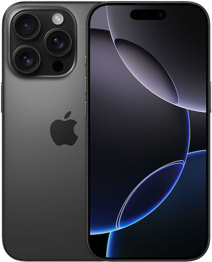 Apple iPhone 16 Pro 5G (8GB/1.0TB) Black Titanium view 1