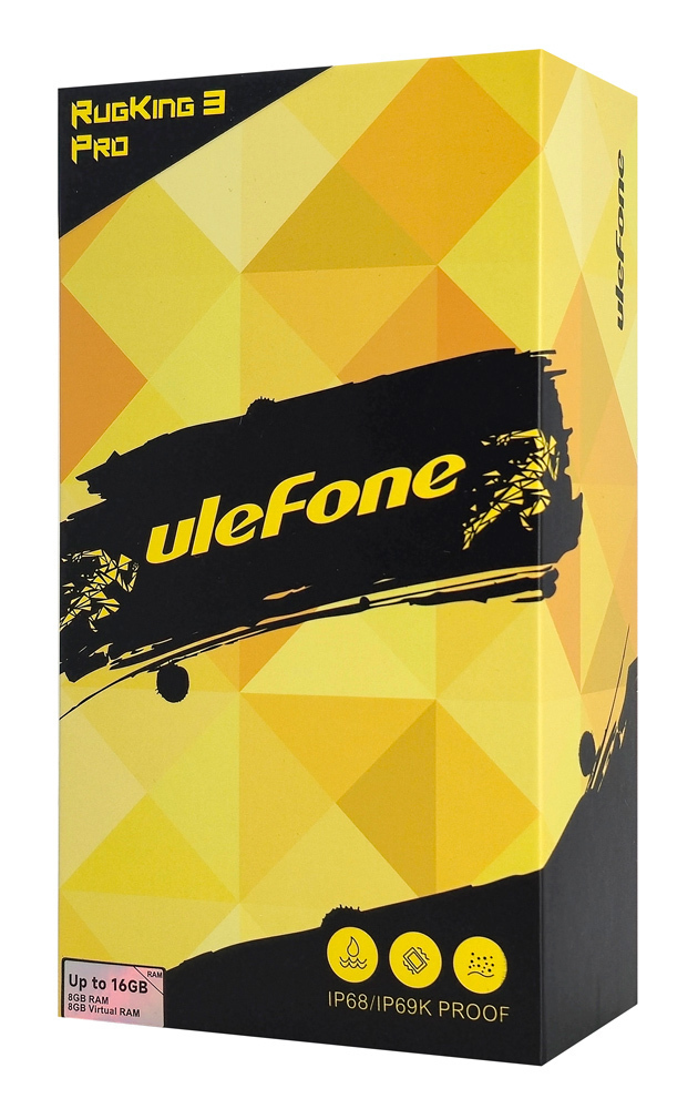 Ulefone RugKing 3 Pro Dual SIM (8GB/128GB) Resistant Smartphone Black view 8