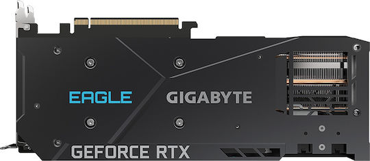 Gigabyte GeForce RTX 3070 rev. 2.0 8GB GDDR6 Eagle OC LHR Graphics Card view 3