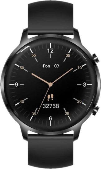 Manta Kelly Smartwatch with Heart Rate Monitor (Black) view 2