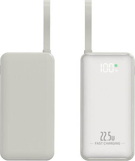 Nine Y369 22.5w Fast Charging Mini Power Bank 10000mah White view 3