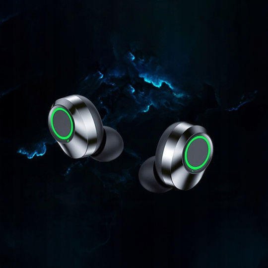 YD03 In-ear Bluetooth Handsfree Earphones with Charging Case Black view 5