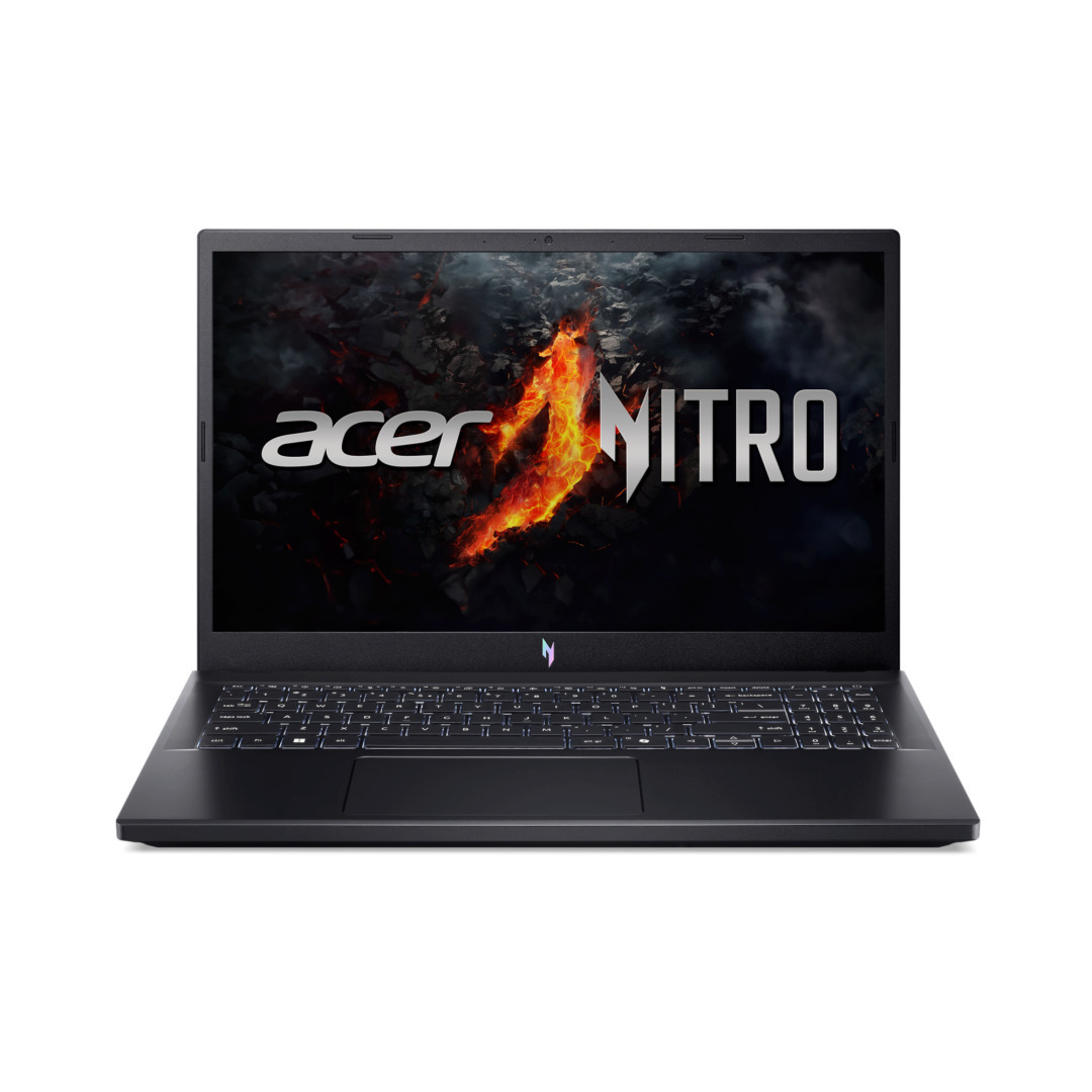 Acer Nitro V 15 ANV15-41 15.6" IPS FHD 144Hz (Ryzen 5-7535HS/16GB/512GB SSD/No OS) Obsidian Black (US Keyboard) vue 2