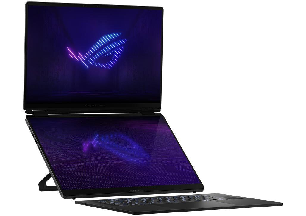 Asus Zephyrus Duo 16 GX651AX-SR121X 16" OLED 120Hz (Ultra 9-386H/64GB/2TB SSD/GeForce RTX 5090/W11 Pro) Stellar Grey (GR Keyboard) view 3