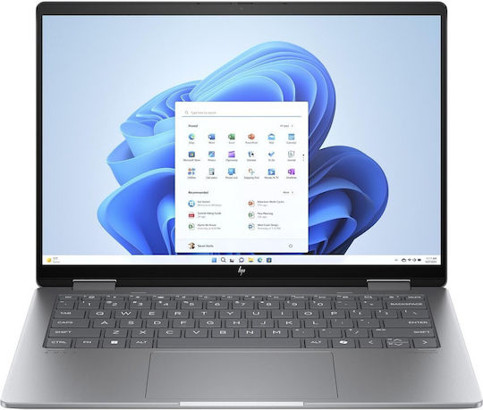 HP ENVY x360 14-fc0015nw 14" FHD+ (Ultra 5-125U/16GB/512GB SSD/W11 Home) Meteor Silver (US Keyboard) view 1
