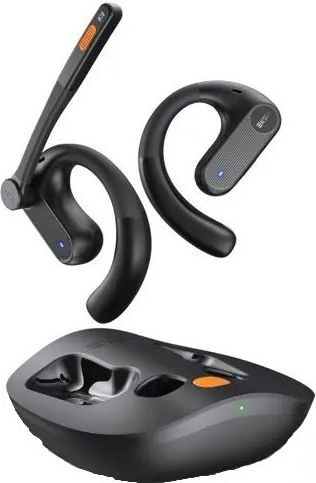 OneOdio EKSA S30 Open Ear Bluetooth Handsfree Earphones with Sweat Resistance and Charging Case Black view 1