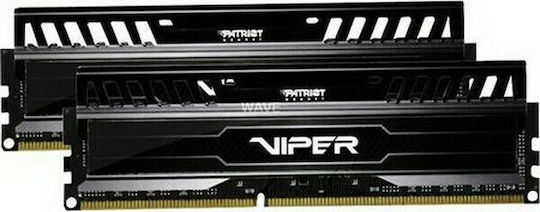 Patriot Viper 3 DDR3 16GB RAM with 2x8GB Modules and Speed 1600 for Desktop PV316G160C9K view 5