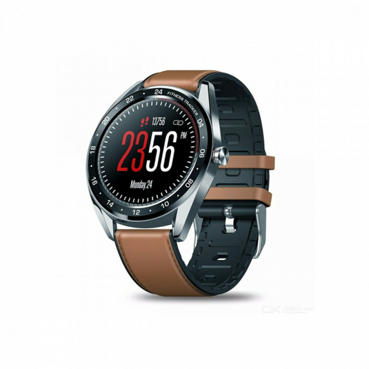 Zeblaze Neo Smartwatch with Heart Rate Monitor (Brown)