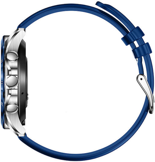 DAS.4 SQ22 Smartwatch with Heart Rate Monitor (Blue) vue 2