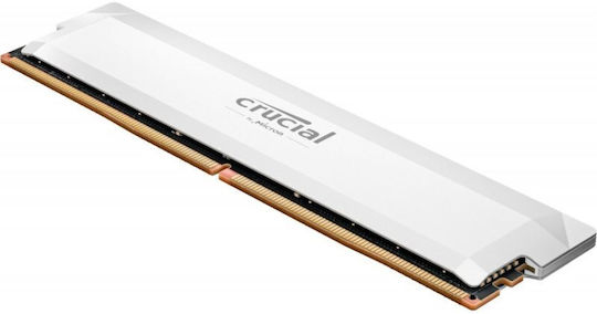 Crucial Pro OC DDR5 64GB RAM with 2x32GB Modules and Speed 6400 for Desktop CP2K32G64C40U5W vue 4