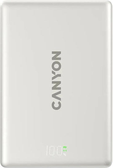 Canyon OnPower 511 MagSafe 10000mAh 20W with USB-C Power Delivery Port Gray