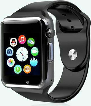 A1 43mm Smartwatch with SIM (Black) view 7