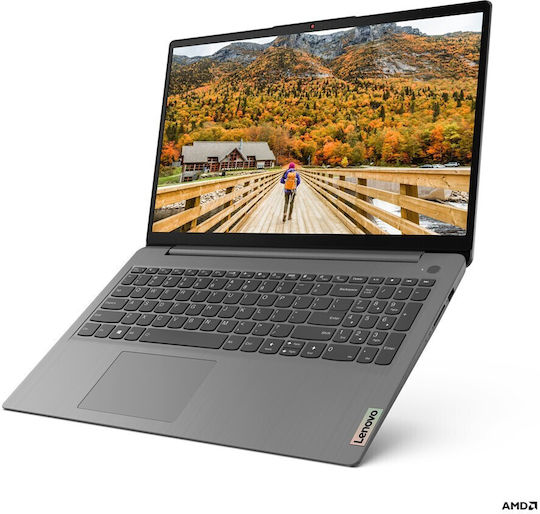 Lenovo IdeaPad 3 15ALC6 15.6" IPS FHD (Ryzen 7-5700U/8GB/256GB SSD/W11 Home) Arctic Grey (IT Keyboard) view 3