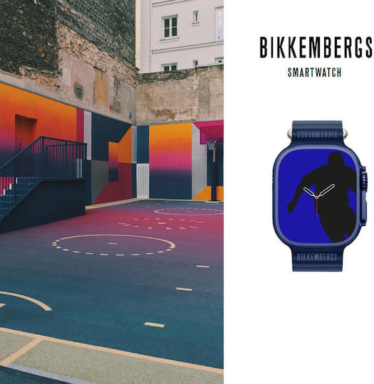 Bikkembergs BK-GT304 Stainless Steel 45mm Smartwatch (Green) view 2