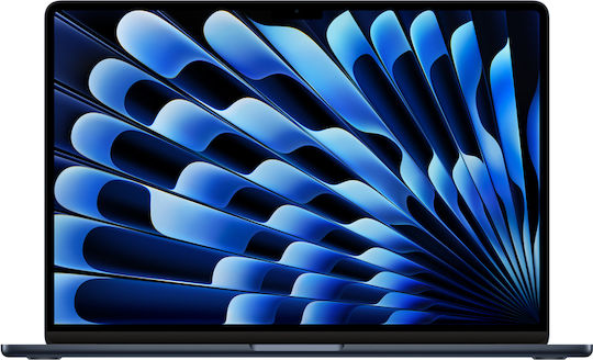 Apple MacBook Air 15" (2024) 15.3" Retina Display (M3-8-core/16GB/512GB SSD) Midnight (International English Keyboard)