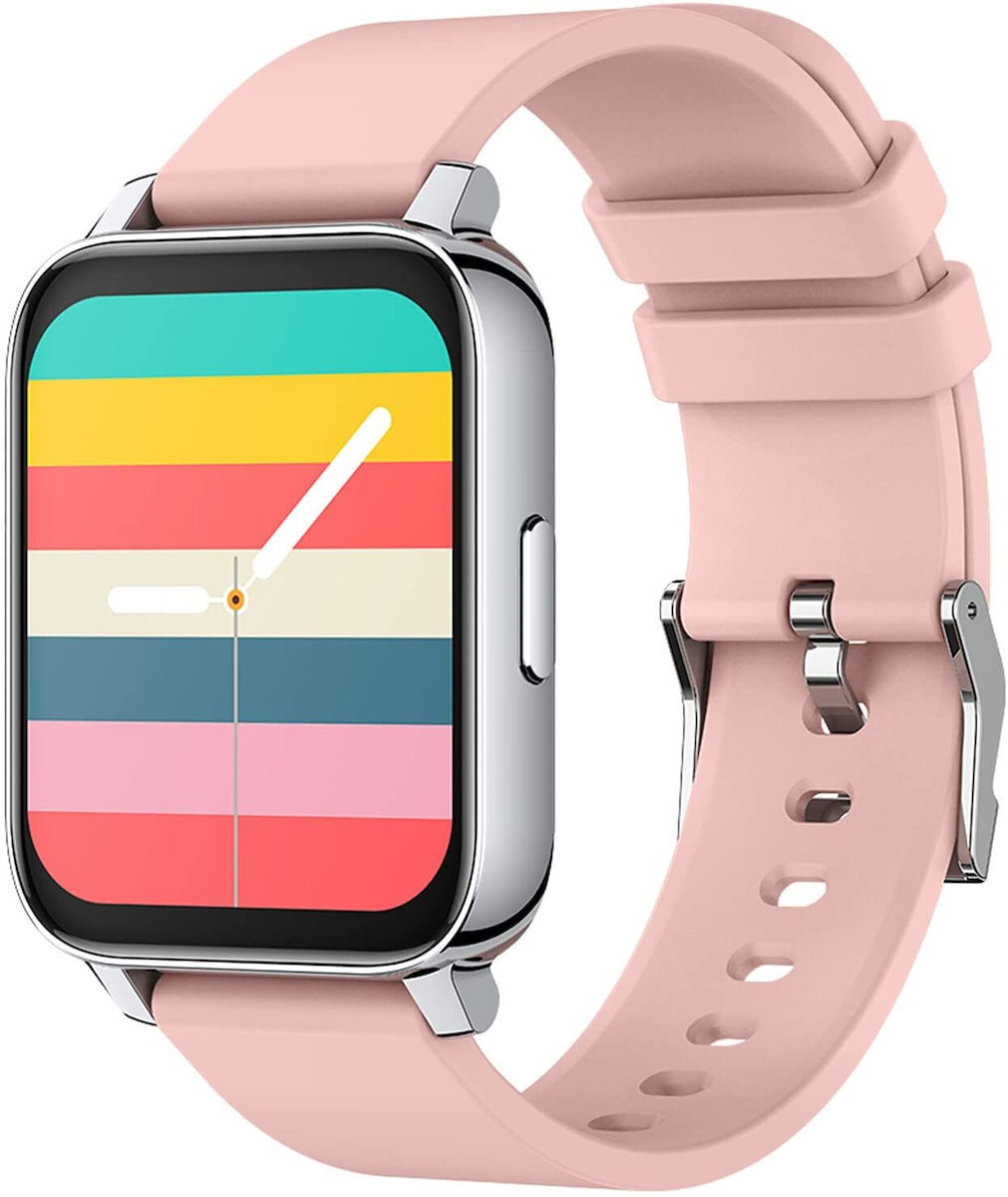 Hero Band FiT Pro Aluminium Smartwatch with Heart Rate Monitor (Pink) vista 2